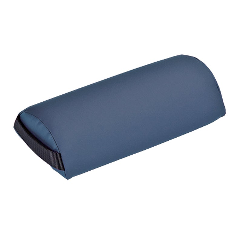 EarthLite Neck Pillow â€“ Durable Massage Bolster, 100% PU Upholstery incl. Strap Handle/Professional Quality/Back Pain Relief, Mystic Blue - Image 1